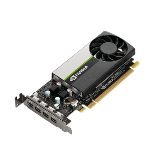 PNY T600 Professional Graphics Card, 4GB DDR6, 640 Cores, 4 miniDP 1.4, Low Profile (Bracket Included), OEM (Brown Box)