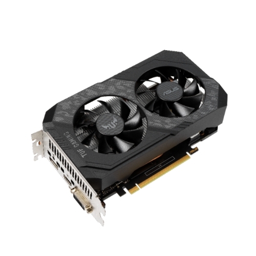 Asus TUF GAMING GTX1650 OC, 4GB DDR6, DVI, HDMI, DP, 1785MHz Clock, Overclocked, Compact Design