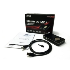 Asus XONAR U7 MKII 7.1 7.1 USB DAC with Headphone Amplifier, USB, Sonic Studio Software