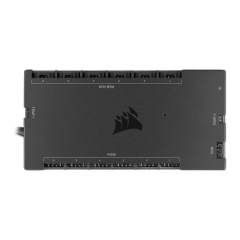 Corsair iCUE Commander Core XT Digital Fan & RGB Lighting Controller, Supports up to 6 PWM Fans, Zero RPM mode, 2 Temp. Sensors