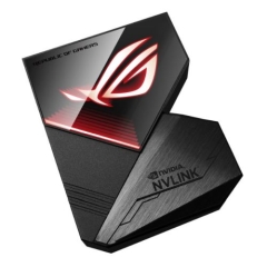 Asus ROG-NVLINK 4-Slot Bridge with RGB Lighting, for RTX NVLink SLI-ready Graphics Cards