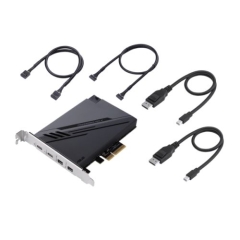 Asus ThunderboltEX 4 Card, PCI Express, 2 x Thunderbolt 4 (USB-C), 2 x Mini DisplayPort In, TBT Header, USB 2.0 Header