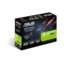 Asus GeForce GT1030, 2GB DDR5, PCIe3, DVI, HDMI, 1506MHz Clock, Silent, Low Profile (Bracket Included)