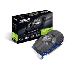 Asus Phoenix GT1030 OC, 2GB DDR5, PCIe3, DVI, HDMI, 1531MHz Clock, Compact Design, Overclocked