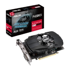 Asus Phoenix RX550, 4GB DDR5, PCIe3, DVI, HDMI, DP, 1183MHz Clock, Compact Design