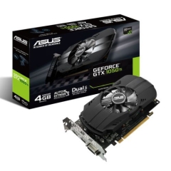 Asus Phoenix GTX1050 Ti, 4GB DDR5, PCIe3, DVI, HDMI, DP, 1392MHz Clock, Compact Design