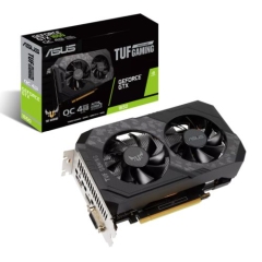 Asus TUF GAMING GTX1650 OC, 4GB DDR6, DVI, HDMI, DP, 1785MHz Clock, Overclocked, Compact Design