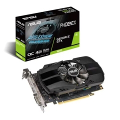 Asus Phoenix GTX1650 OC, 4GB DDR5, DVI, HDMI, DP, 1710MHz Clock, Overclocked, Compact Design