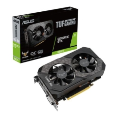 Asus TUF GAMING GTX1660 Ti EVO OC, PCIe3, 6GB DDR6, DVI, 2 HDMI, DP, 1845MHz Clock, Overclocked