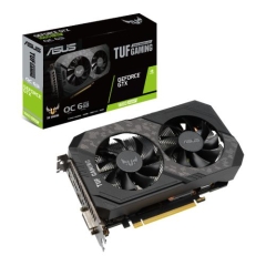 Asus TUF GAMING GTX1660 SUPER OC, 6GB DDR6, DVI, HDMI, DP, 1845MHz Clock, Overclocked